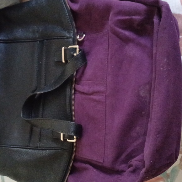 Jack French London Pebbled Leather Double Handle Zip Top Bag - Picture 10 of 12